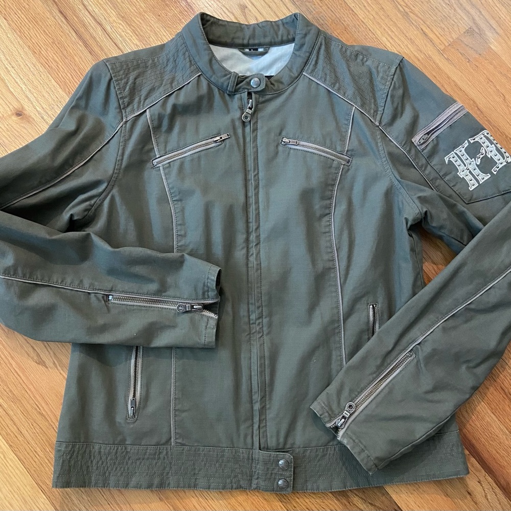 Women’s, Authentic Harley Davidson, canvas jacket